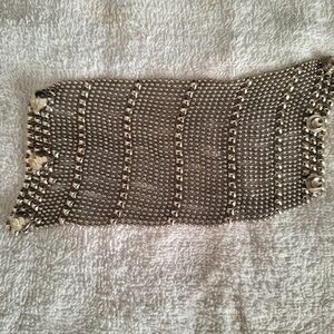 Sergio Guttierez Liquid Metal Silver Bracelet.